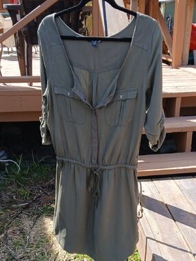 American Eagle Outfitters Navy Blue Clothing Label